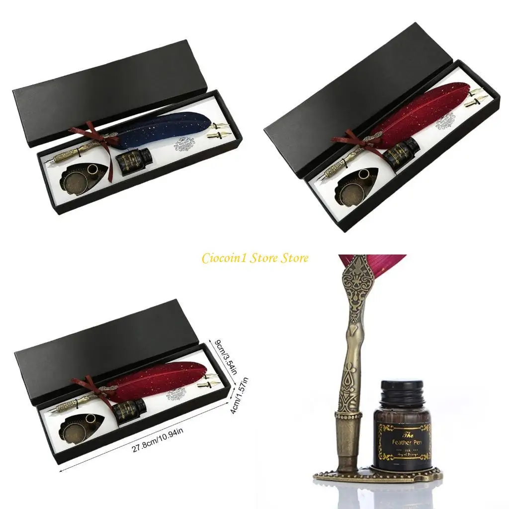 A3pc Luxury Vintage Firgature Pen Callicraphy Pen для написания рождественских подарок перо для пера каллиграфия пера
A3pc Luxury Vintage Firgature Pen Callicraphy Pen для написания рождественских подарок перо для пера каллиграфия пера
