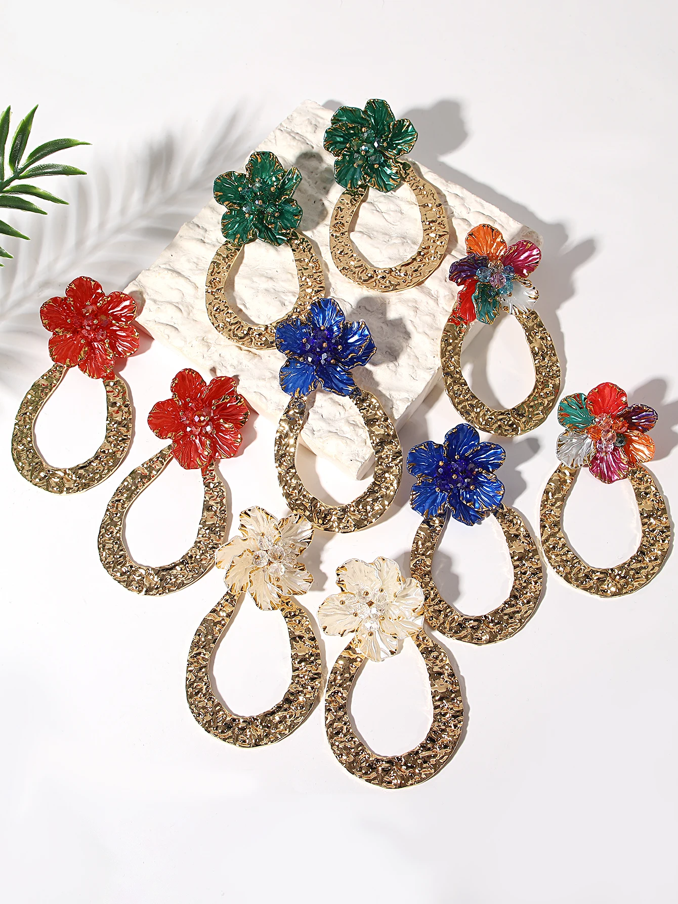 Lifefontier Fashion Colorful Flower Droplet Shape Drop Earrings For Women Sweet Acrylic Petal Wedding Earring Pendant Jewelry
Lifefontier Fashion Colorful Flower Droplet Shape Drop Earrings For Women Sweet Acrylic Petal Wedding Earring Pendant Jewelry