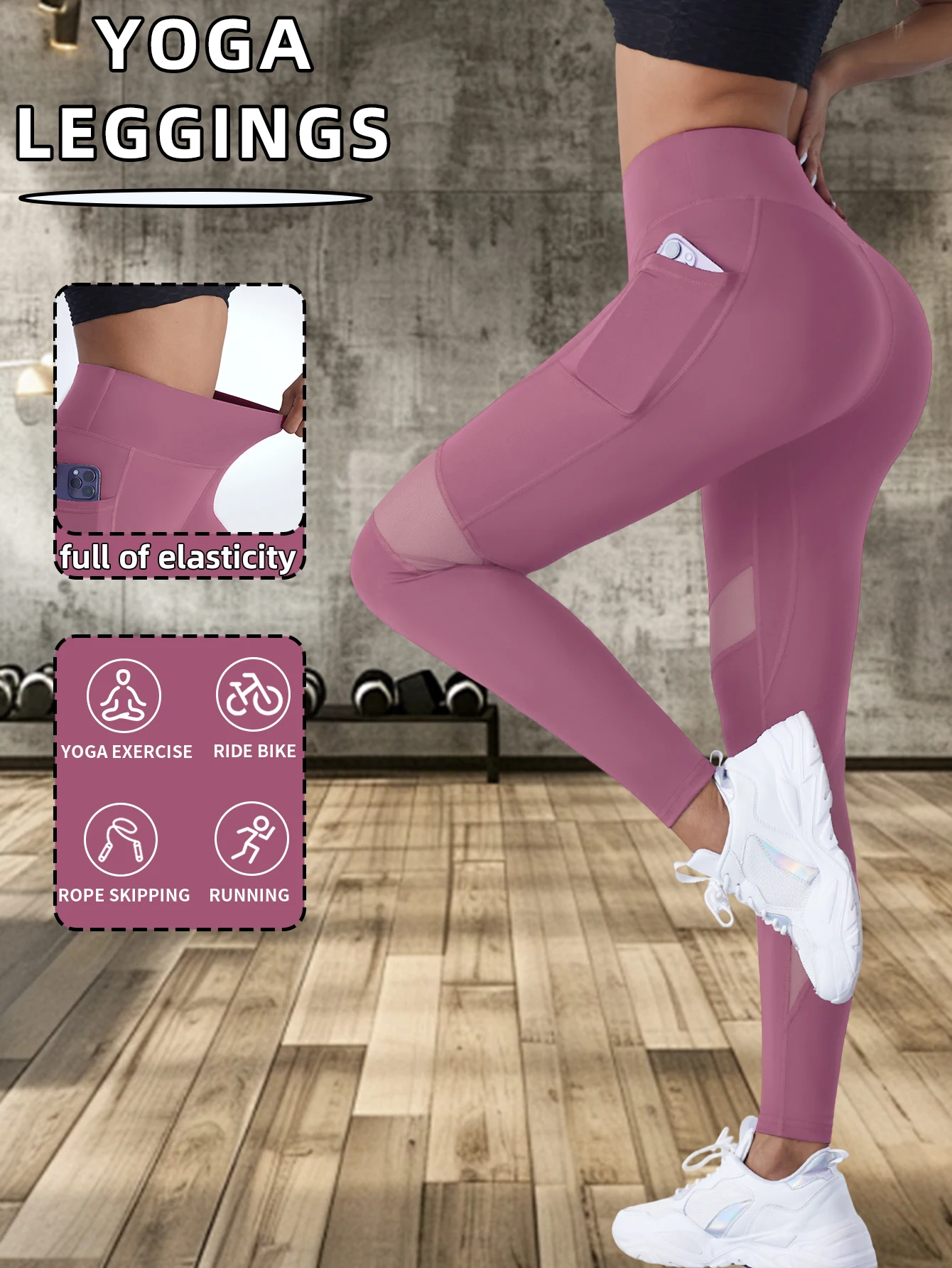 1 pair of women's sports pants, fashionable yoga pants, fitness outdoor sports pants, compression and hip lifting tight pants, c
1 pair of women's sports pants, fashionable yoga pants, fitness outdoor sports pants, compression and hip lifting tight pants, c
