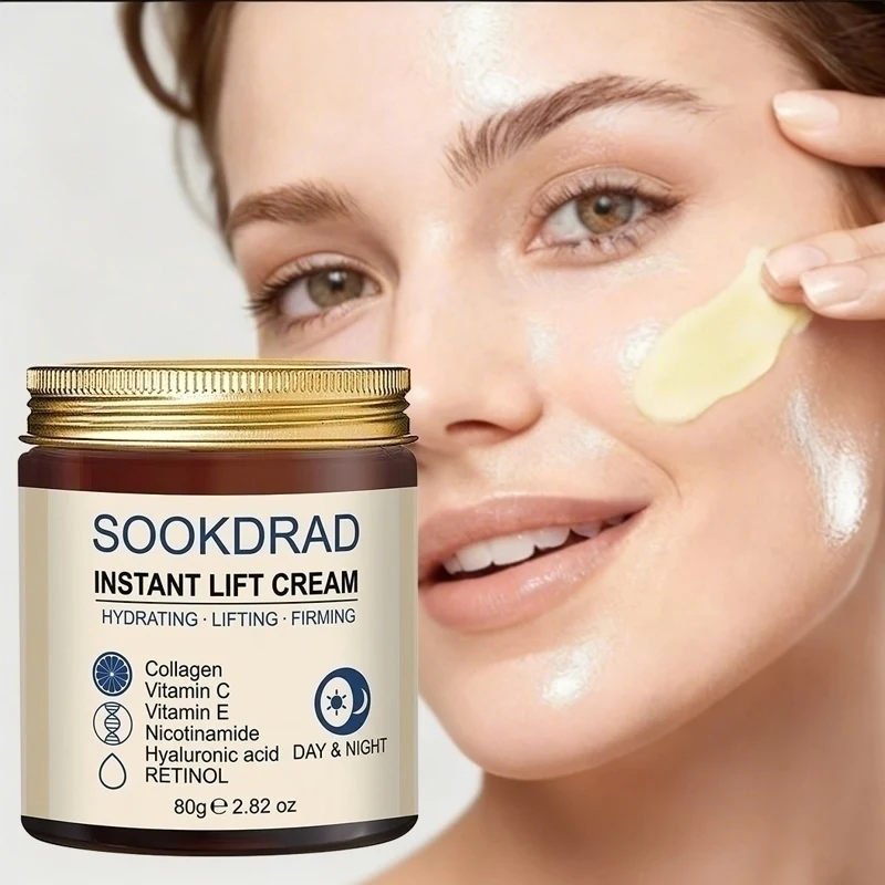 Instant Lift Cream with Collagen & Vitamin C, Hydrating Brightening, Face&Neck, All Genders,80g,All Skin,Daily Commute
Instant Lift Cream with Collagen & Vitamin C, Hydrating Brightening, Face&Neck, All Genders,80g,All Skin,Daily Commute