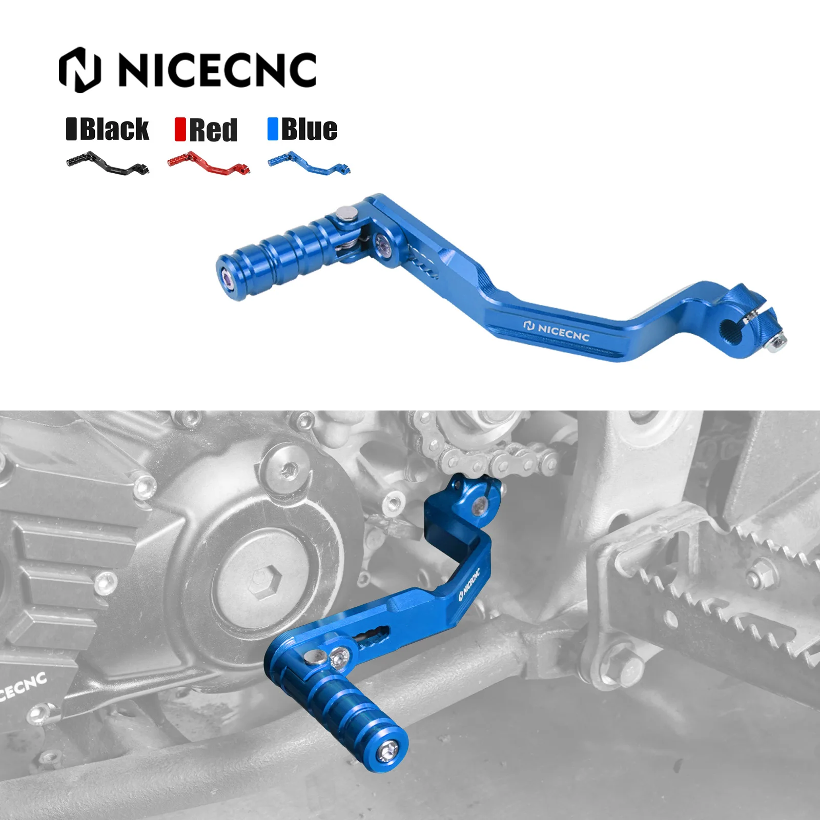 NICECNC For Yamaha YFZ450R RSE 2009-2025 YFZ450X 2010-2011 ATV Shift Lever Pedal Replace 18P-18110-00-00 90° Adjustable Aluminum
NICECNC For Yamaha YFZ450R RSE 2009-2025 YFZ450X 2010-2011 ATV Shift Lever Pedal Replace 18P-18110-00-00 90° Adjustable Aluminum