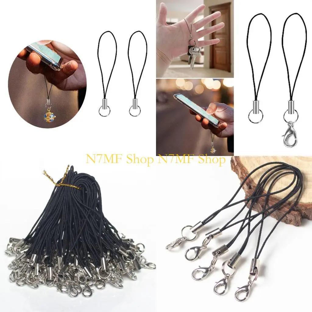 N7MF 100 Pieces Elastic Phone Charm Cord Decorative Lanyard Strap DIY Phone Lanyard
N7MF 100 Pieces Elastic Phone Charm Cord Decorative Lanyard Strap DIY Phone Lanyard