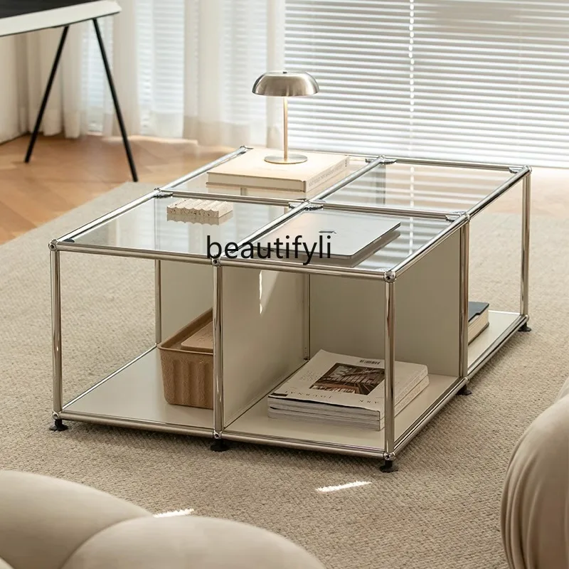Medieval Cabinet Module Modern Stainless Steel Combination Mealside Combination USM Coffee Table TV Cabinet Mealside Cabinet
Medieval Cabinet Module Modern Stainless Steel Combination Mealside Combination USM Coffee Table TV Cabinet Mealside Cabinet