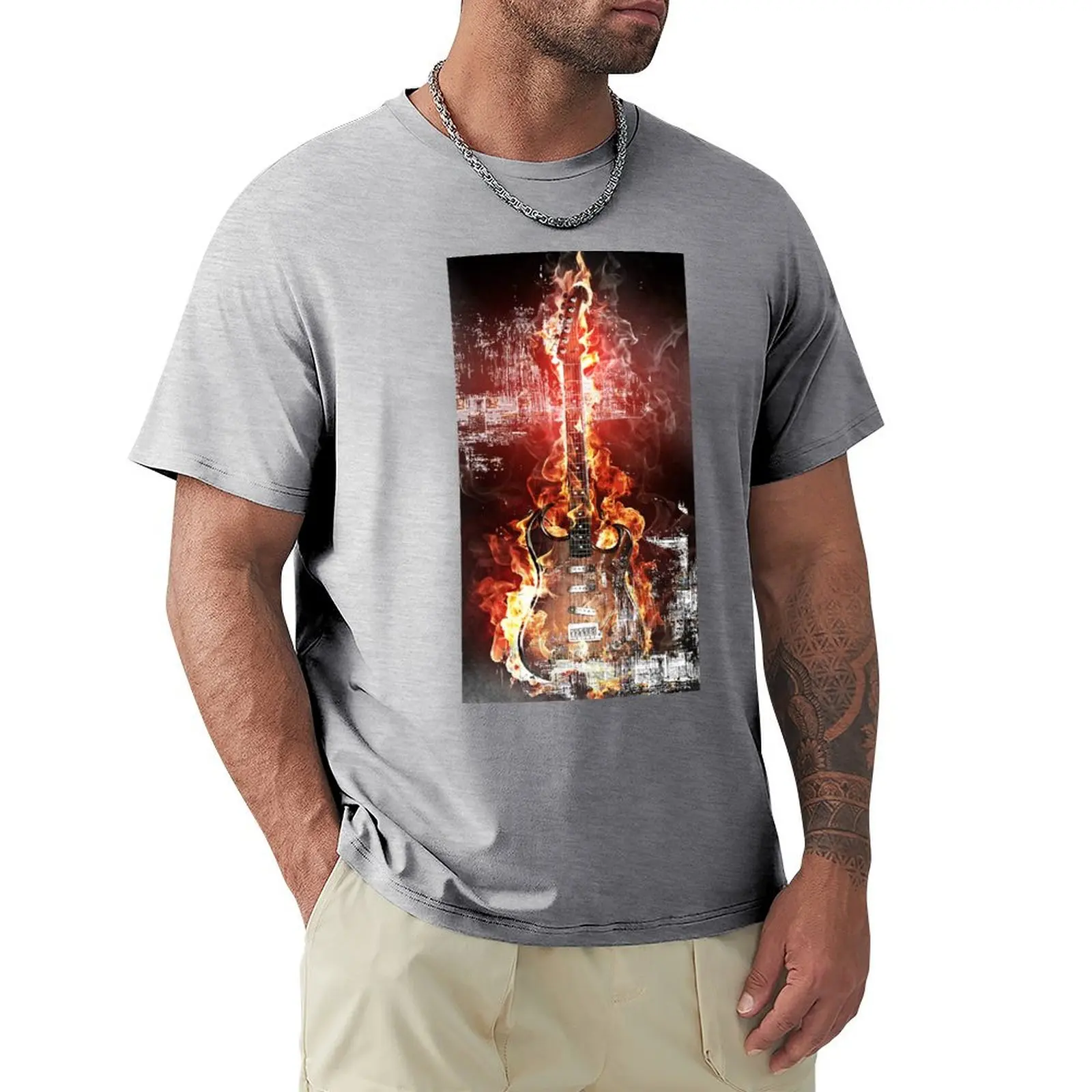 Brennende Gitarre T-shirt sweat Blouse plus sizes Aesthetic clothing men clothing
Brennende Gitarre T-shirt sweat Blouse plus sizes Aesthetic clothing men clothing