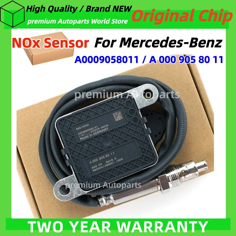 A0009058011 Original New Nitrogen Oxygen NOx Sensor 12V For Mercedes-Benz W167 W205 W213 W222 W238 W257 W447 W463 w907 W910
A0009058011 Original New Nitrogen Oxygen NOx Sensor 12V For Mercedes-Benz W167 W205 W213 W222 W238 W257 W447 W463 w907 W910