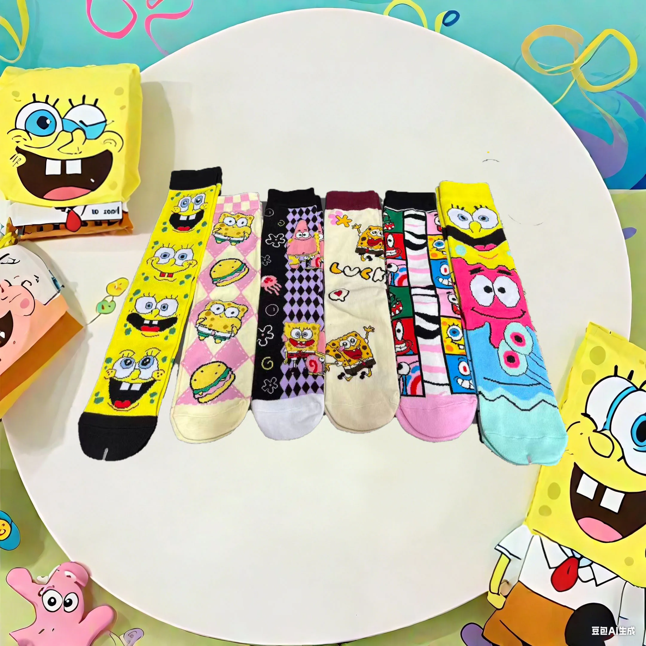 1/6 пар модных милых вязаных гольфов с героями мультфильмов в стиле аниме, дышащие модные новые стильные унисекс
1/6 пар модных милых вязаных гольфов с героями мультфильмов в стиле аниме, дышащие модные новые стильные унисекс