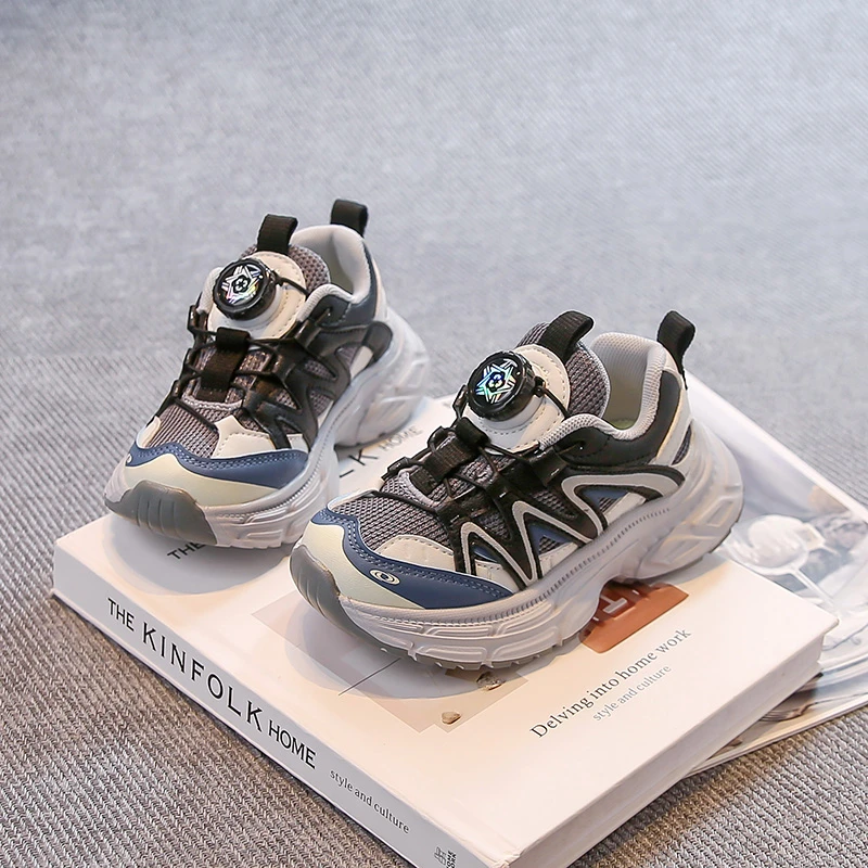 Children Sports Shoes Handsome Boys Girls Casual Sneakers Thick Soft Sole 2025 Autumn Students Running Shoes Breathable Non-slip
Children Sports Shoes Handsome Boys Girls Casual Sneakers Thick Soft Sole 2025 Autumn Students Running Shoes Breathable Non-slip