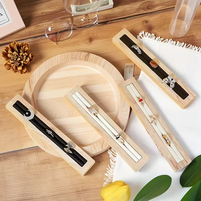 Solid Wood Ring Earrings Display Rack Wooden Tray Jewelry Display Plate Jewelry Storage Counter Jewelry Decoration Display Props
Solid Wood Ring Earrings Display Rack Wooden Tray Jewelry Display Plate Jewelry Storage Counter Jewelry Decoration Display Props