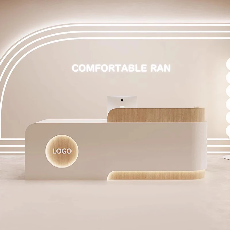 Modern Luxury Cream Style Reception Desk Cashier Counter Nordic Minimalist Design Boutique Art Center Office Furniture FYRD
Modern Luxury Cream Style Reception Desk Cashier Counter Nordic Minimalist Design Boutique Art Center Office Furniture FYRD