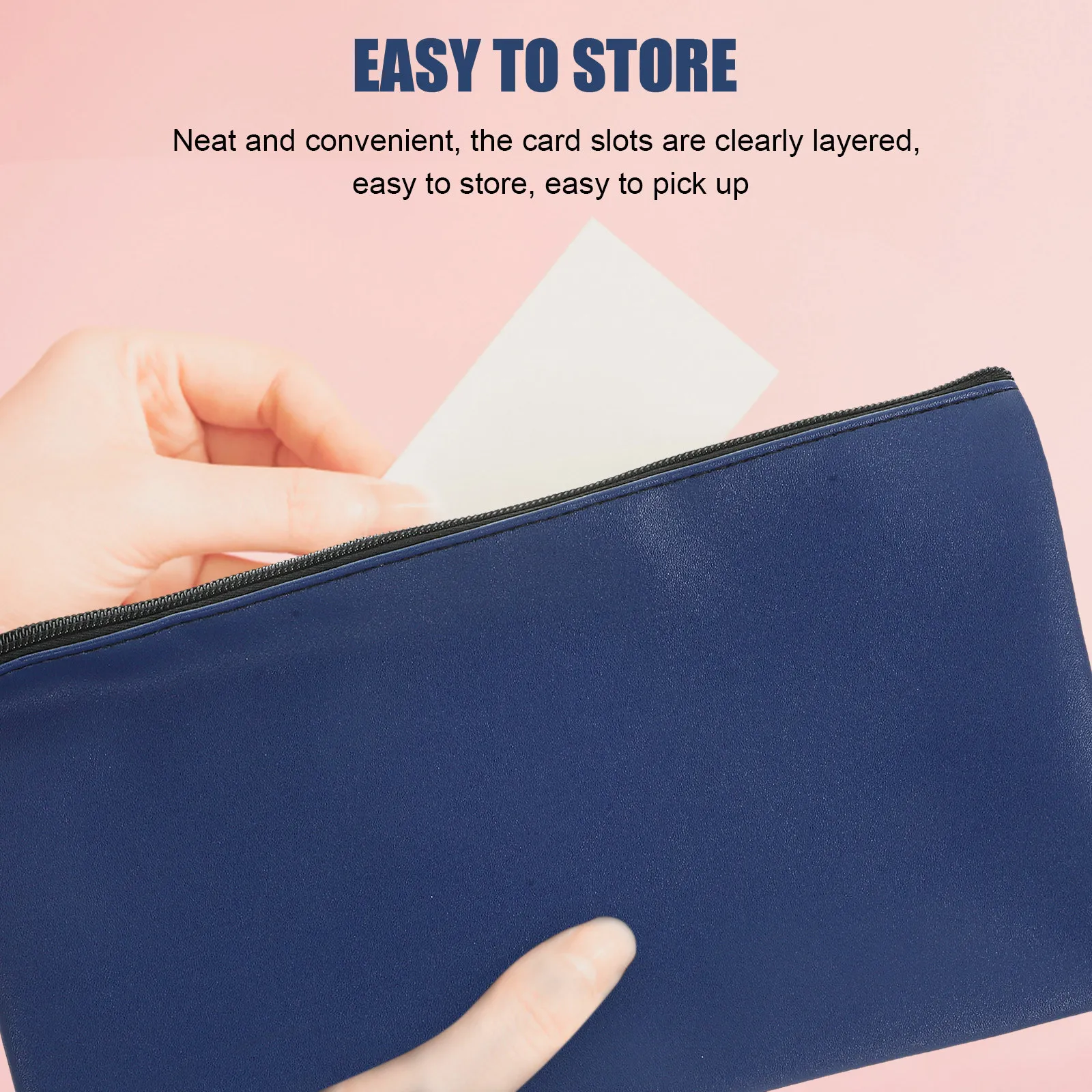 2Pcs Textured PU Money Pouch Zippered Cash Bag for Travel Work Daily Use tickets Receipts and Paper Storage
2Pcs Textured PU Money Pouch Zippered Cash Bag for Travel Work Daily Use tickets Receipts and Paper Storage