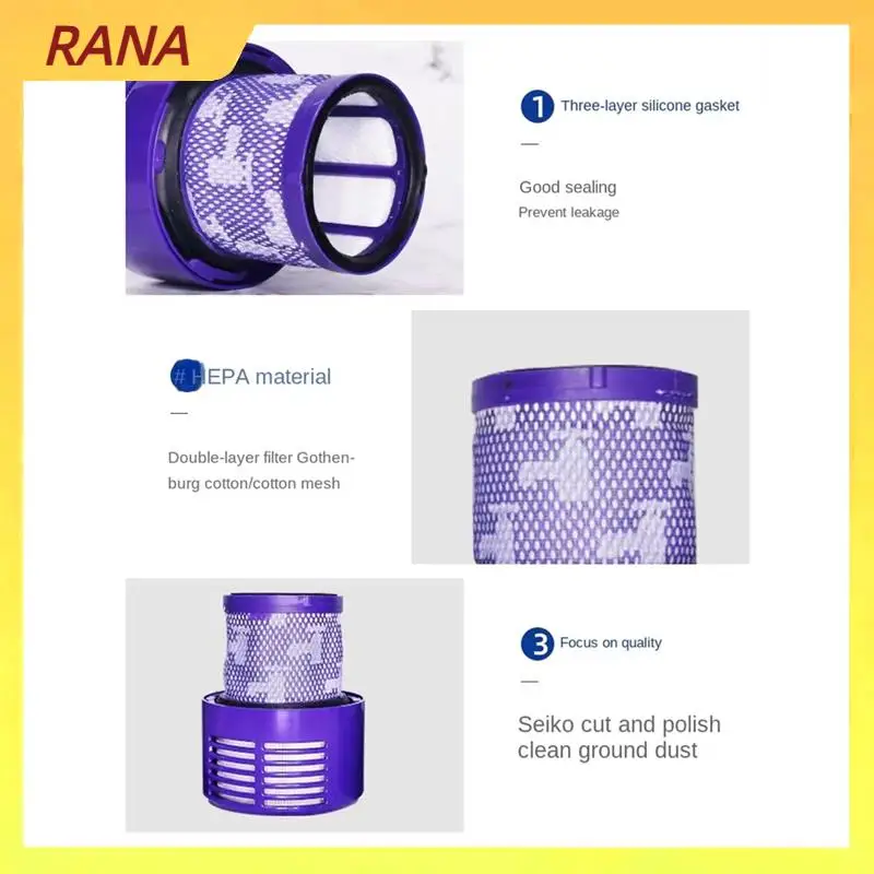 RANA For Dyson V10 Filter Hepa Accessories Robot Vacuum Cleaner SV12 Washable Filter Replacement Cleaning Spare Parts
RANA For Dyson V10 Filter Hepa Accessories Robot Vacuum Cleaner SV12 Washable Filter Replacement Cleaning Spare Parts