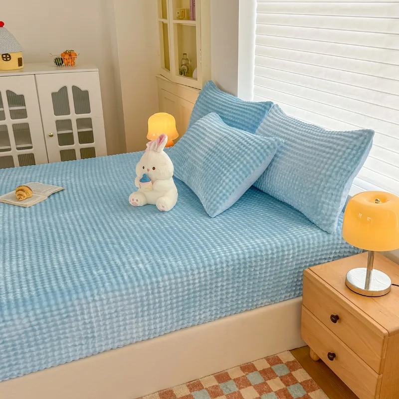 Плюшевая фланелевая простыня, зимний матрас, супер мягкий уютный постельное белье в мультяшном стиле для причудливого сна
Плюшевая фланелевая простыня, зимний матрас, супер мягкий уютный постельное белье в мультяшном стиле для причудливого сна