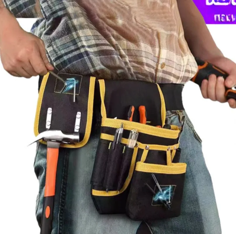New Tool Bag Backpack Electricista Work Belt Storage Organizador Multi Functional Adjustable Multi Pocket Strong Magnetic Repair
New Tool Bag Backpack Electricista Work Belt Storage Organizador Multi Functional Adjustable Multi Pocket Strong Magnetic Repair