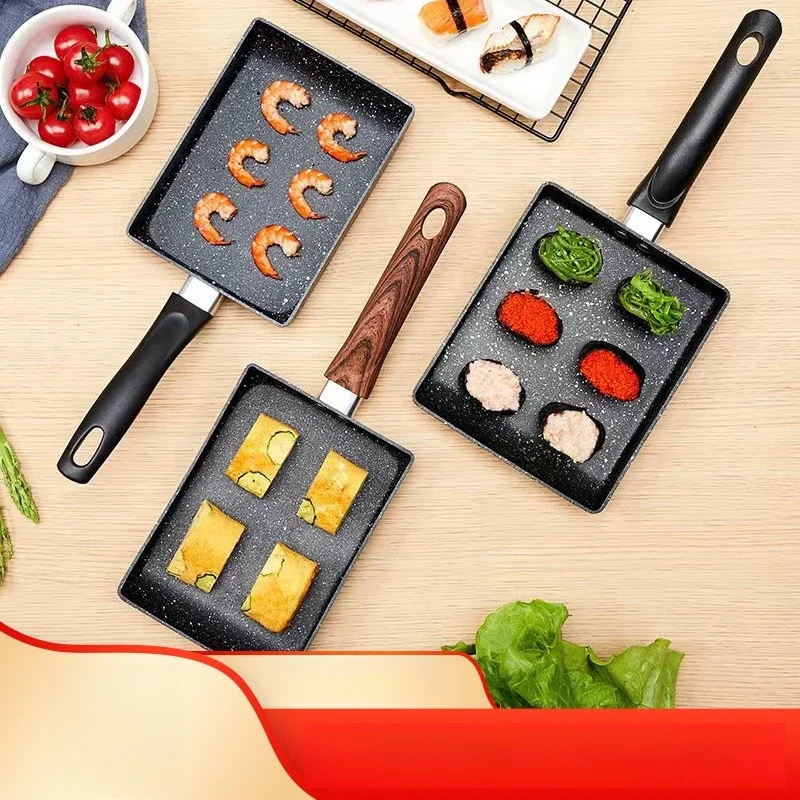 Japanese-style Tamako Maifanshi Frying Pan, Breakfast Pan, Household Square, Non-stick
Japanese-style Tamako Maifanshi Frying Pan, Breakfast Pan, Household Square, Non-stick
