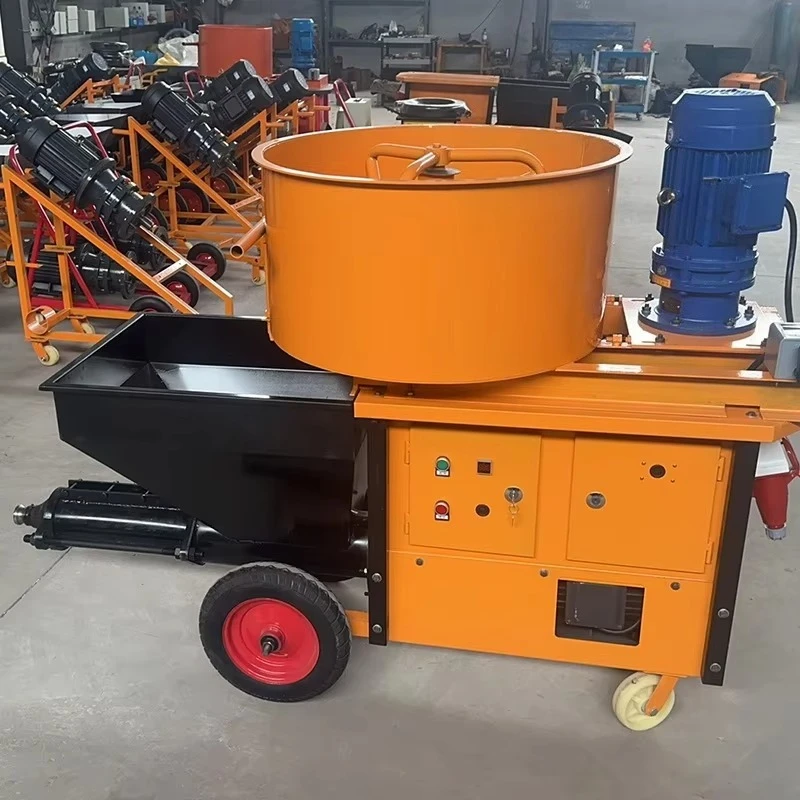 Electric Mortar Sprayer with High Efficiency for Building Plaster Work
Electric Mortar Sprayer with High Efficiency for Building Plaster Work