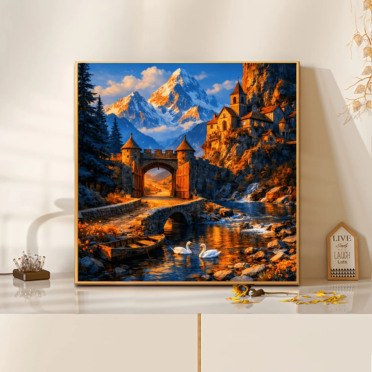 Beautiful Sunset and Mountain Scenery Jigsaw Puzzle 500/1024 PCS Holiday Stress Relieving Fun Games Home Decor Holiday Gifts
Beautiful Sunset and Mountain Scenery Jigsaw Puzzle 500/1024 PCS Holiday Stress Relieving Fun Games Home Decor Holiday Gifts