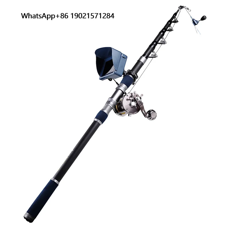 Aniccom Underwater Fishing 1With Rod Portable Fishing Rod Set Carbon Kit Fishing 1Boat Stainless Steel Ring 5''
Aniccom Underwater Fishing 1With Rod Portable Fishing Rod Set Carbon Kit Fishing 1Boat Stainless Steel Ring 5''