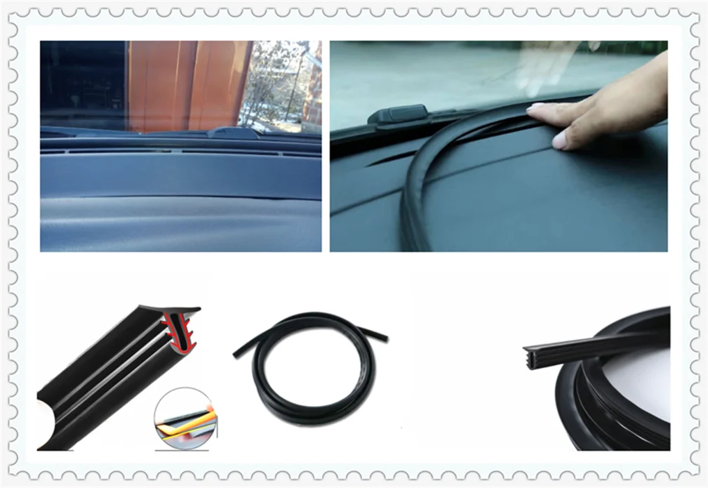 Car shape rubber instrument panel seal strip soundproof and dustproof for Jeep Renegade Cherokee Wrangler Compass Patriot
Car shape rubber instrument panel seal strip soundproof and dustproof for Jeep Renegade Cherokee Wrangler Compass Patriot
