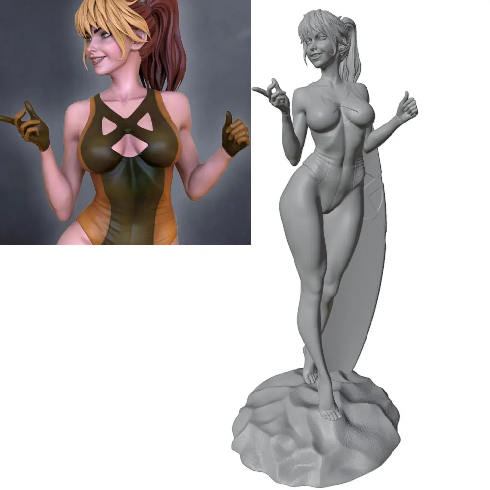 1/24 Sexy Girl Resin Model Kits GK Miniature 3D Printed Gray Model Figurine DIY Doll Model Unassembled And Unpainted
1/24 Sexy Girl Resin Model Kits GK Miniature 3D Printed Gray Model Figurine DIY Doll Model Unassembled And Unpainted