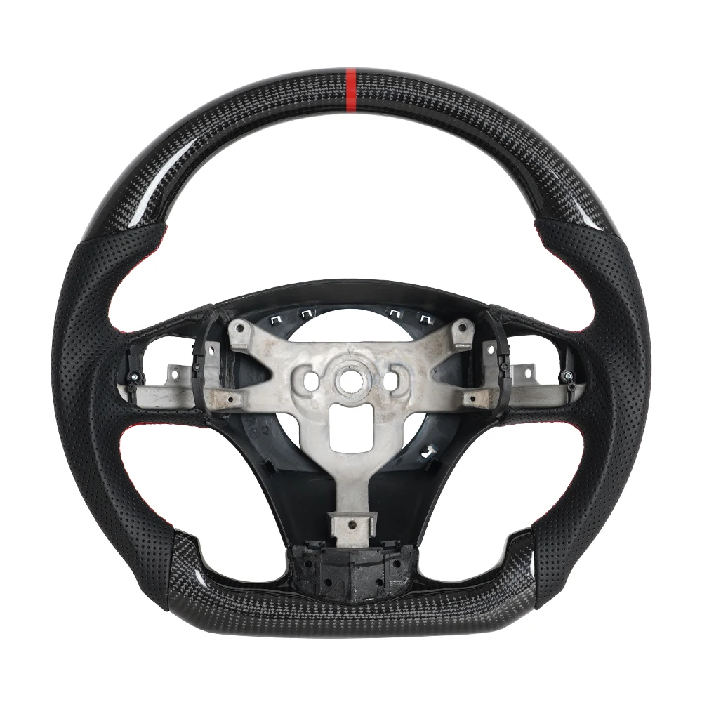 Real Carbon Fiber Steering Wheel Red Stitch For Chevrolet Corvette C6 Z06 ZR1 2012-2013 Perforated Leather Racing Steering Wheel
Real Carbon Fiber Steering Wheel Red Stitch For Chevrolet Corvette C6 Z06 ZR1 2012-2013 Perforated Leather Racing Steering Wheel