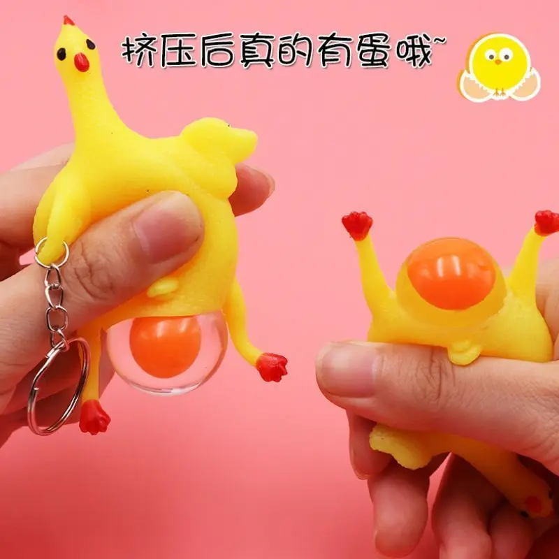Egg-laying chicken prank, squeeze egg-laying chicken, stress relief toy, rooster egg-laying stress-relief small gift
Egg-laying chicken prank, squeeze egg-laying chicken, stress relief toy, rooster egg-laying stress-relief small gift