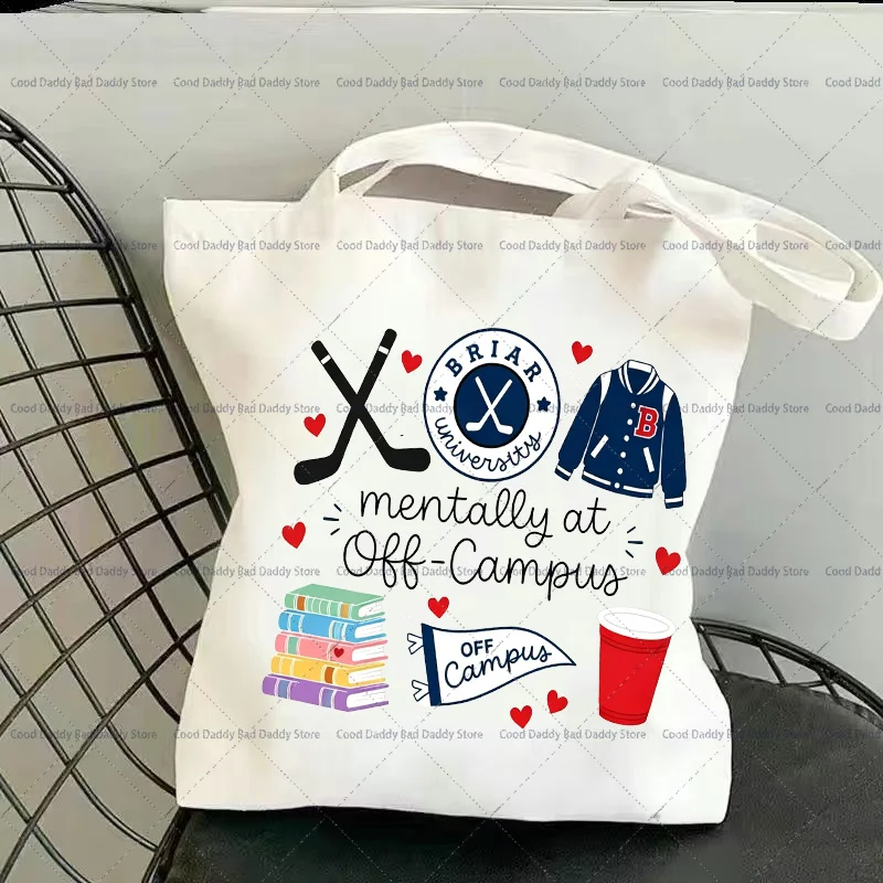 Hot TV Off Campus Tote Canvas Bag Reusable Grocery Shopping Shoulder Handbag with Foldable Design Storage Pouch Women Gifts
Hot TV Off Campus Tote Canvas Bag Reusable Grocery Shopping Shoulder Handbag with Foldable Design Storage Pouch Women Gifts