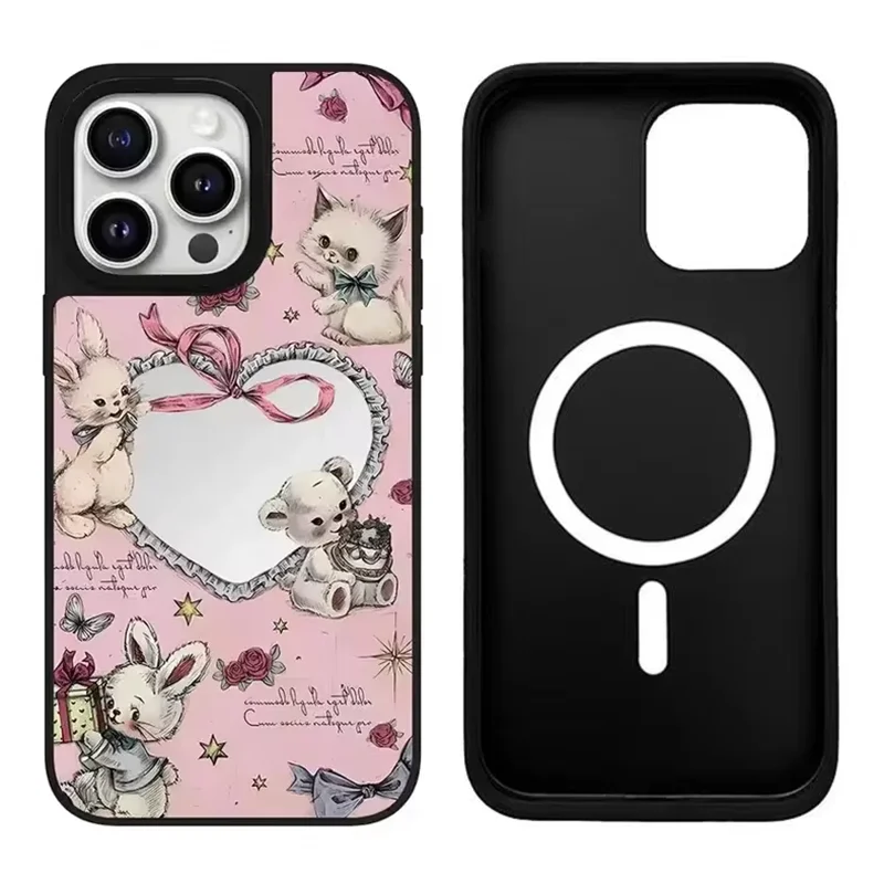 Bowknot Dress iPhone 12 13 14 15 Pro Max Mirror Surface MagSafe Case Cover Shell
Bowknot Dress iPhone 12 13 14 15 Pro Max Mirror Surface MagSafe Case Cover Shell