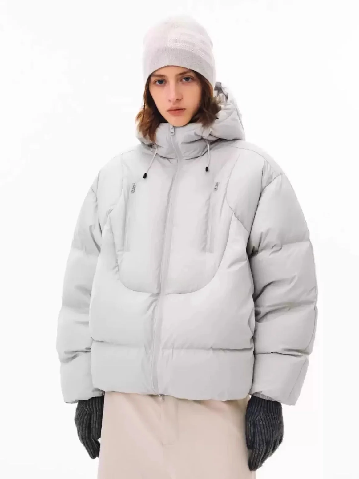 Женское пуховое хлопковое пальто с капюшоном, зимняя теплая верхняя одежда, свободная посадка, вязаная молния
Женское пуховое хлопковое пальто с капюшоном, зимняя теплая верхняя одежда, свободная посадка, вязаная молния