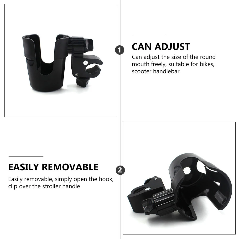 2 Pcs Cup Holder Stroller Pushchair Plastic Universal for Water Bike Adjustable
2 Pcs Cup Holder Stroller Pushchair Plastic Universal for Water Bike Adjustable