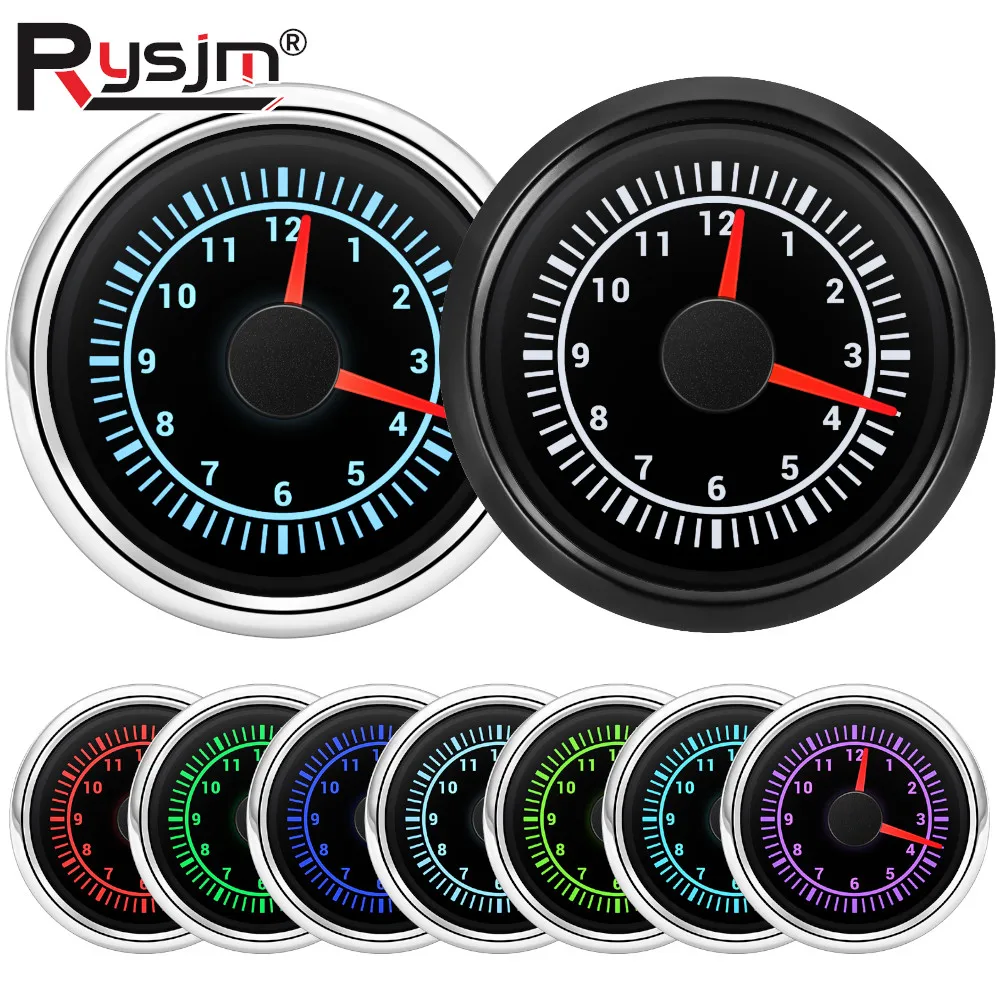 52 мм указатель часов 0 ~ 12 часов для автомобилей, лодок, грузовиков с 7 цветами светодиодов, водонепроницаемые часы, автомобильные датчики, часы для лодки 9-32 В
52 мм указатель часов 0 ~ 12 часов для автомобилей, лодок, грузовиков с 7 цветами светодиодов, водонепроницаемые часы, автомобильные датчики, часы для лодки 9-32 В