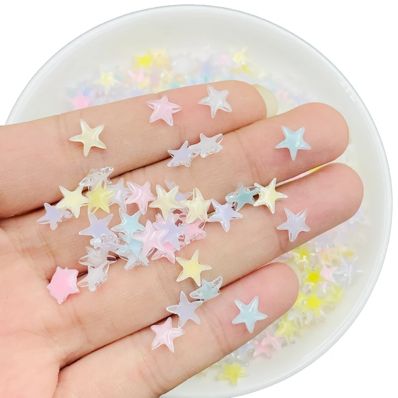 100 Pcs New Mini Kawaii Cartoon Mixed Color Stars Resin Scrapbook Rhinestones 3D For DIY Manicure Accessories Decorations L78
100 Pcs New Mini Kawaii Cartoon Mixed Color Stars Resin Scrapbook Rhinestones 3D For DIY Manicure Accessories Decorations L78