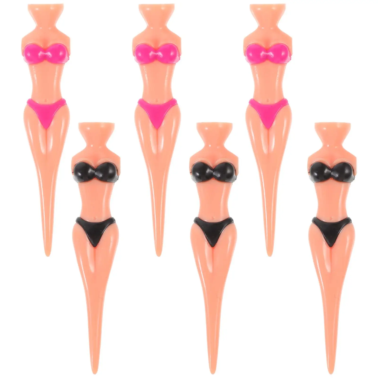6pcs Lady Shape Golf Tees Pink Plastic Durable Reusable Ball Holders for Practice Training Course Gifts Golf Supplies
6pcs Lady Shape Golf Tees Pink Plastic Durable Reusable Ball Holders for Practice Training Course Gifts Golf Supplies