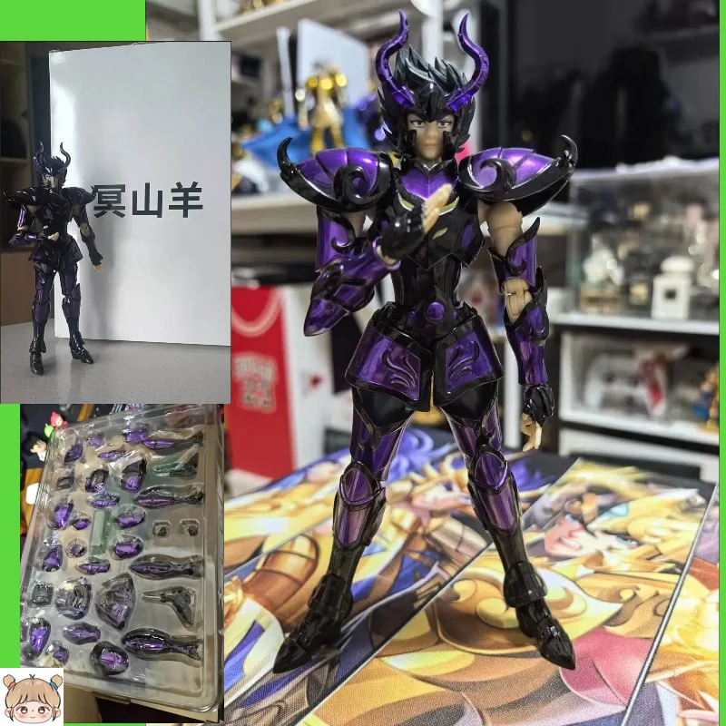 In Stock CS Saint Seiya Myth Cloth EX Capricorn Shura with Damaged Armor Hades Surplice Dark Gold Knights of Zodiac Action Gift
In Stock CS Saint Seiya Myth Cloth EX Capricorn Shura with Damaged Armor Hades Surplice Dark Gold Knights of Zodiac Action Gift