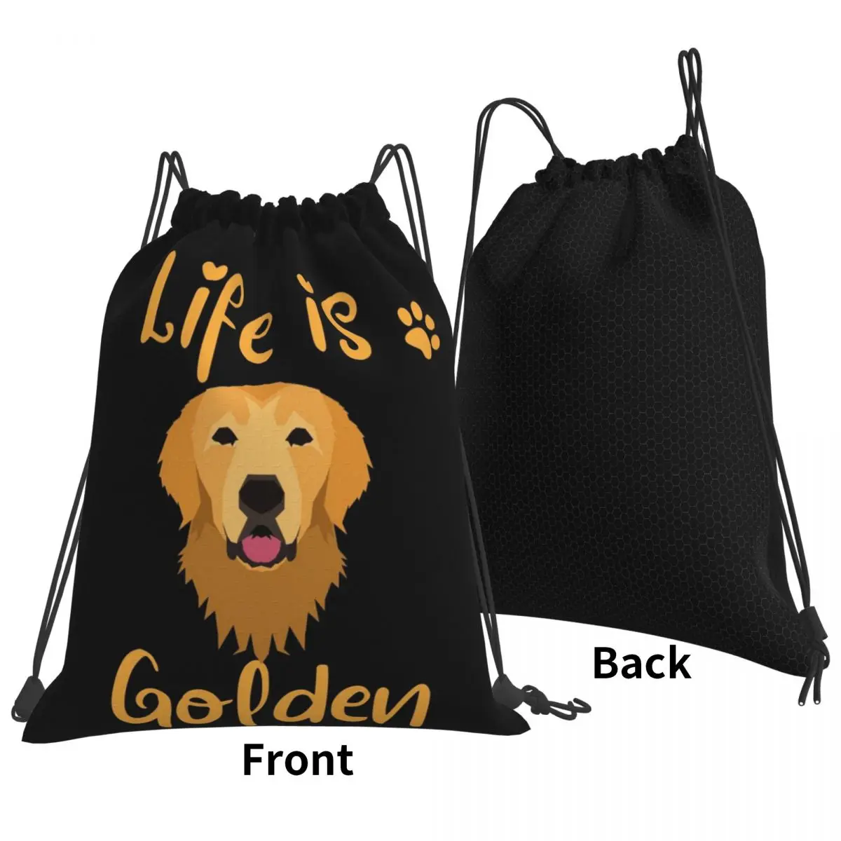 GOLDEN RETRIEVER Quote Backpacks Casual Portable Drawstring Bags Shoes Bag Book Bags For Man Woman Students
GOLDEN RETRIEVER Quote Backpacks Casual Portable Drawstring Bags Shoes Bag Book Bags For Man Woman Students