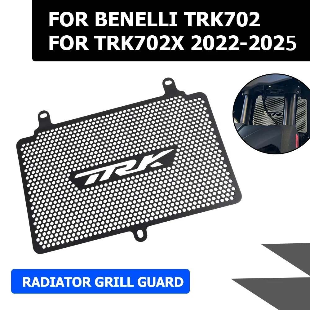 For TRK702X Radiator Guard Grille FOR BENELLI TRK702 X TRK 702 X TRK 702X 2025 Motorcycle Grill Cover Mesh Frame Accessories
For TRK702X Radiator Guard Grille FOR BENELLI TRK702 X TRK 702 X TRK 702X 2025 Motorcycle Grill Cover Mesh Frame Accessories