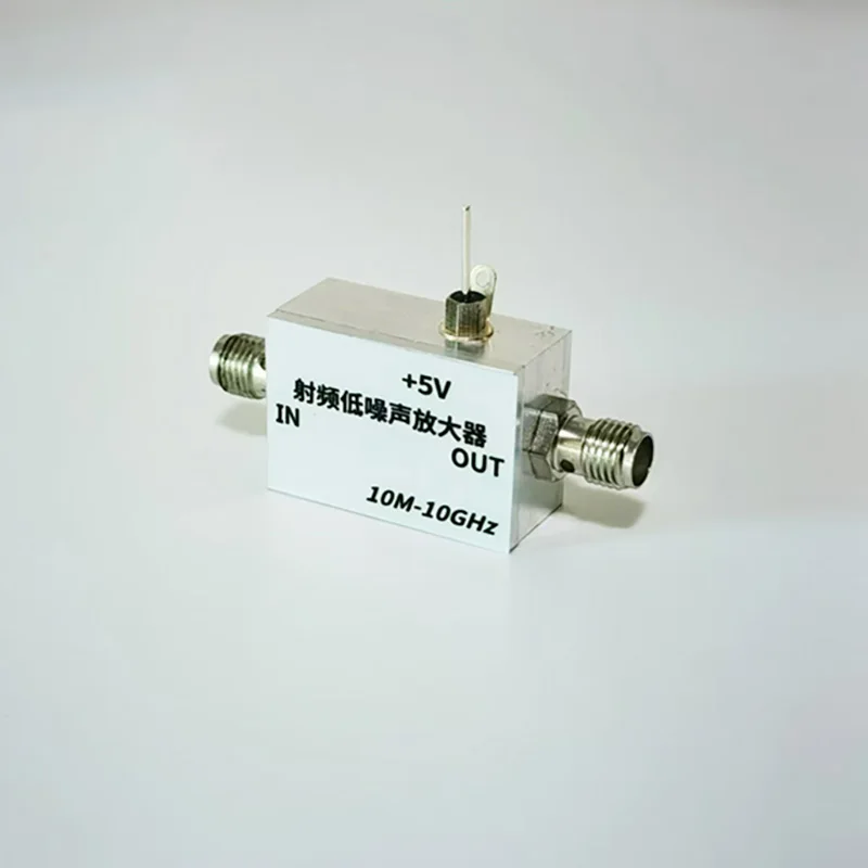 10M-10GHz ultra-wideband low noise amplifier High flatness 20dB gain Broadband small signal amplification
10M-10GHz ultra-wideband low noise amplifier High flatness 20dB gain Broadband small signal amplification