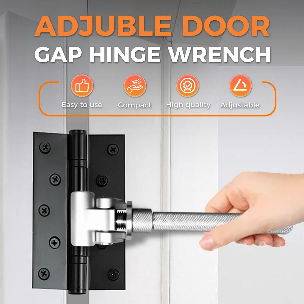 Инструмент для регулировки зазора дверной петли из рулонной стали с эргономичной ручкой для точной регулировки домашних и коммерческих дверей
Инструмент для регулировки зазора дверной петли из рулонной стали с эргономичной ручкой для точной регулировки домашних и коммерческих дверей