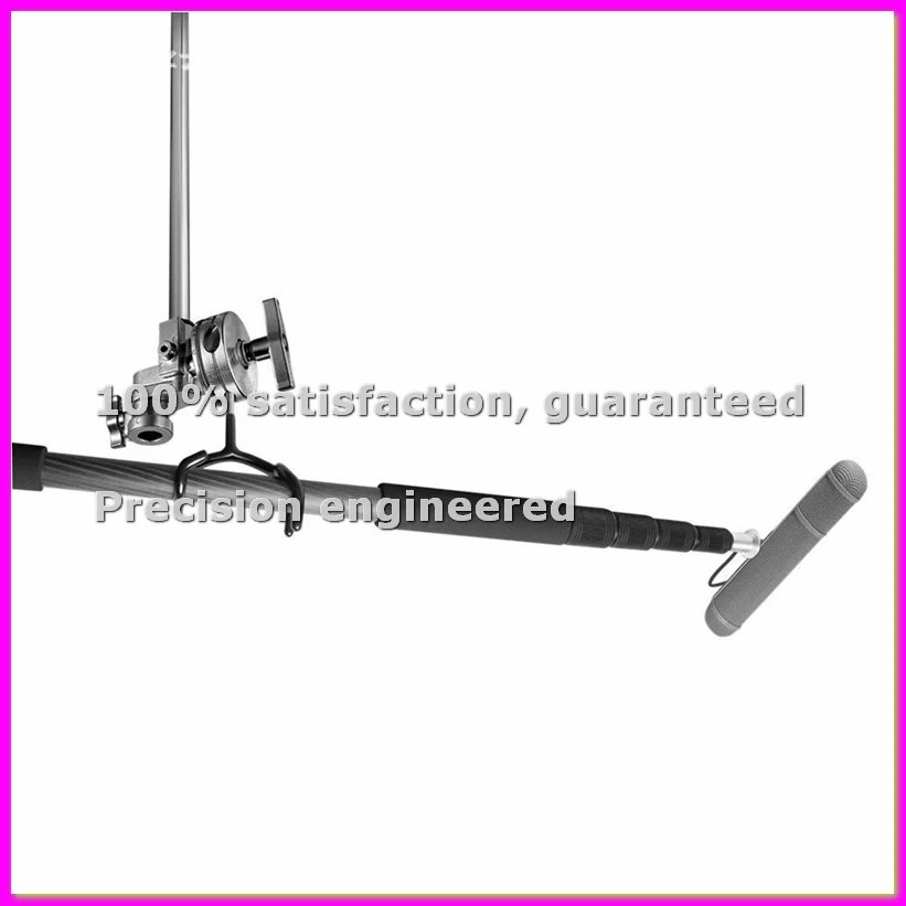 2pcs Microphone Boom Pole Holder Mic Support Cantilever Bracket Fixing Clip, Audio Boom Cradle Mount Stand for Recording-ANKL
2pcs Microphone Boom Pole Holder Mic Support Cantilever Bracket Fixing Clip, Audio Boom Cradle Mount Stand for Recording-ANKL