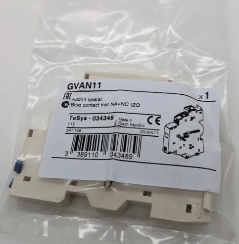 Абсолютно новый оригинальный защитный выключатель двигателя GVAE1 GVAE11 GVAE20 GVAN11 GVAN20 с вспомогательным контактом, боковая установка, быстрая доставка
Абсолютно новый оригинальный защитный выключатель двигателя GVAE1 GVAE11 GVAE20 GVAN11 GVAN20 с вспомогательным контактом, боковая установка, быстрая доставка