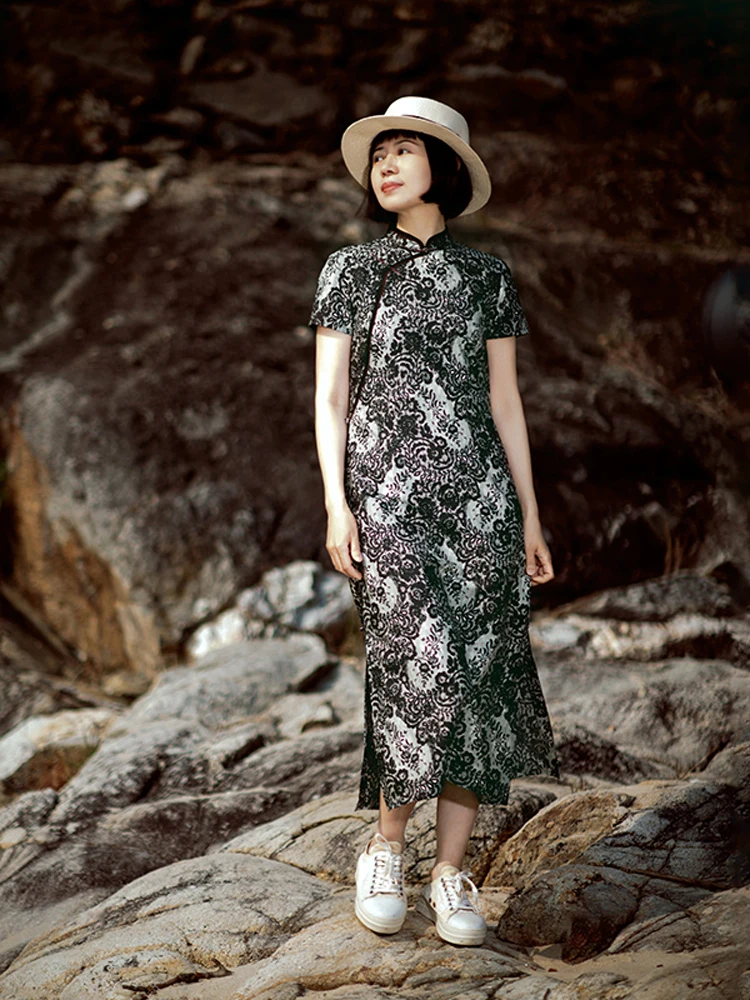 Летняя винтажная хлопковая рубашка из чистого хлопка с улучшенным креплением на пуговицах, модель Initial Moment Ink Trace High Branch
Летняя винтажная хлопковая рубашка из чистого хлопка с улучшенным креплением на пуговицах, модель Initial Moment Ink Trace High Branch