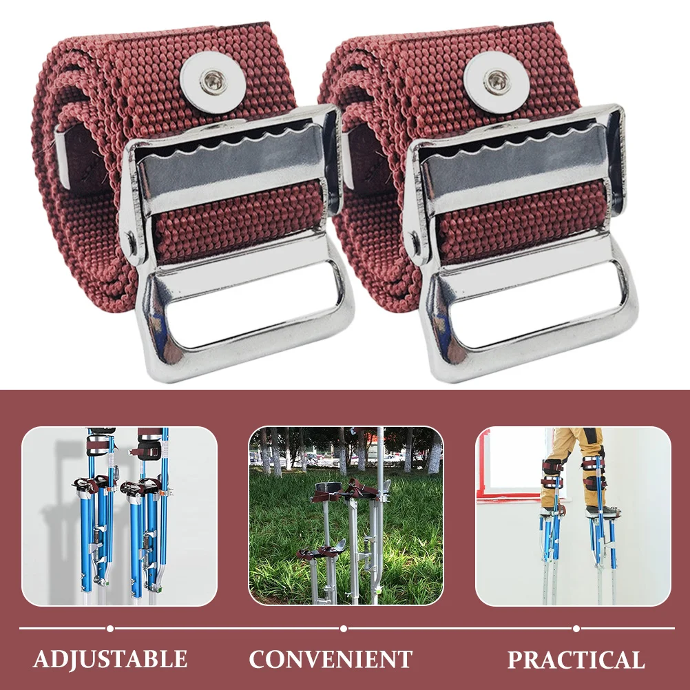 2pcs Adjustable Stilts Fixing Straps For Drywall Tools High Wall Painting Replacement Parts Nylon Leg Cuffs Support Outdoor
2pcs Adjustable Stilts Fixing Straps For Drywall Tools High Wall Painting Replacement Parts Nylon Leg Cuffs Support Outdoor