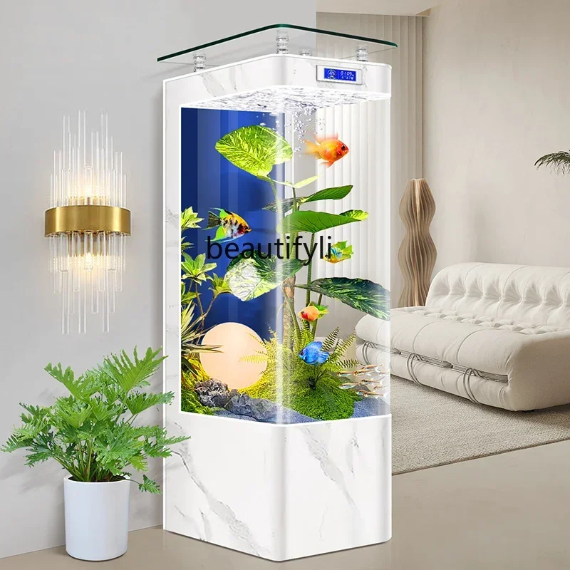 Straight Curved Integrated Fish Tank TV Cabinet Vertical Small and Medium-Sized Floor Intelligent Aquarium
Straight Curved Integrated Fish Tank TV Cabinet Vertical Small and Medium-Sized Floor Intelligent Aquarium