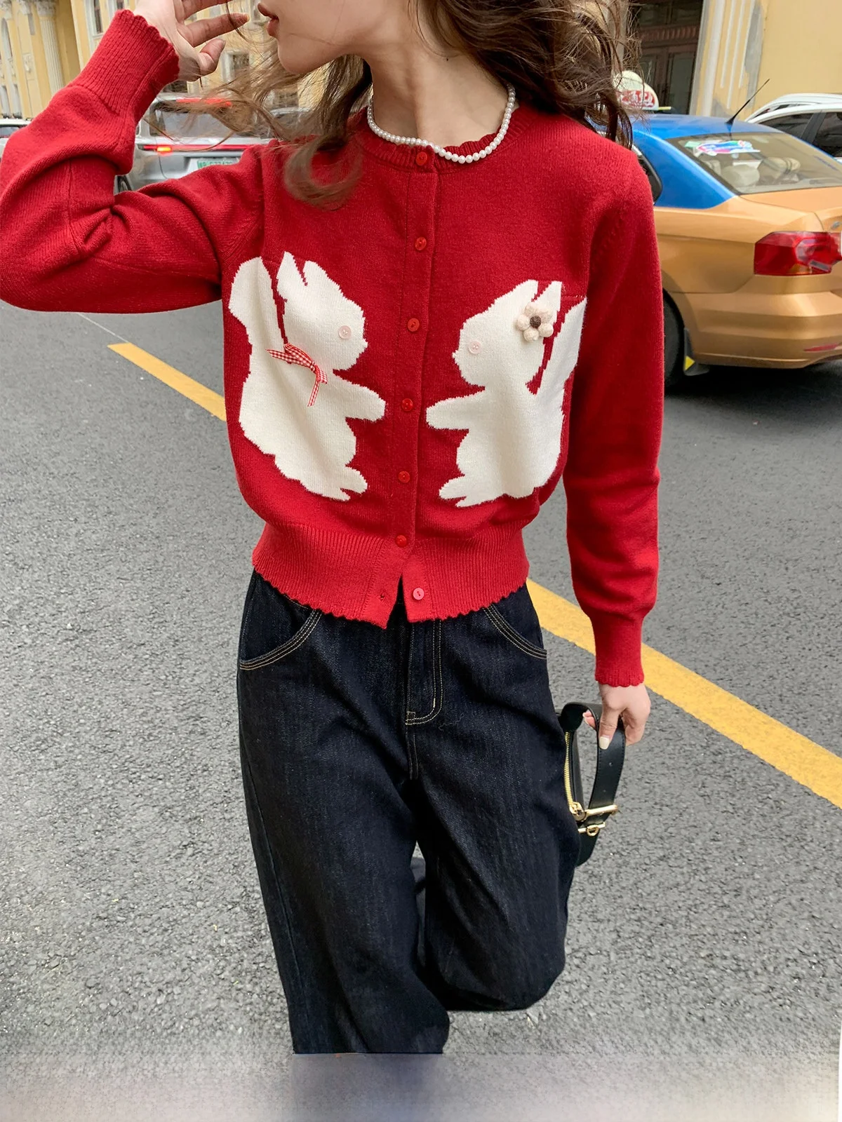 Шикарный свободный вязаный кардиган, женский круглый свитер Ne Color Blo с вышивкой кролика, милый свитер, осень-зима, Новое поступление
Шикарный свободный вязаный кардиган, женский круглый свитер Ne Color Blo с вышивкой кролика, милый свитер, осень-зима, Новое поступление