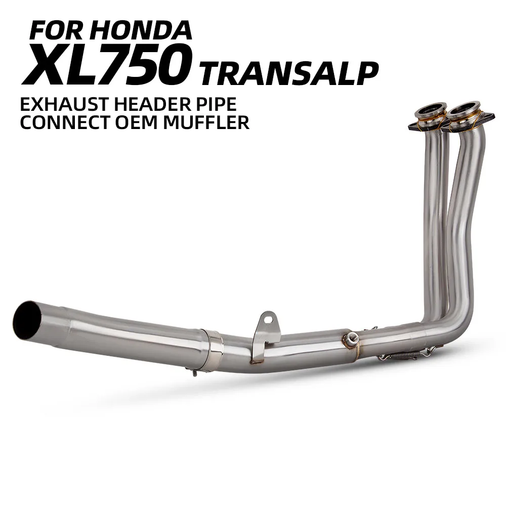 Motorcycle Exhaust Stainless Front Middle Pipe Optional Original 51mm Interface For Honda Transalp750 XL750
Motorcycle Exhaust Stainless Front Middle Pipe Optional Original 51mm Interface For Honda Transalp750 XL750