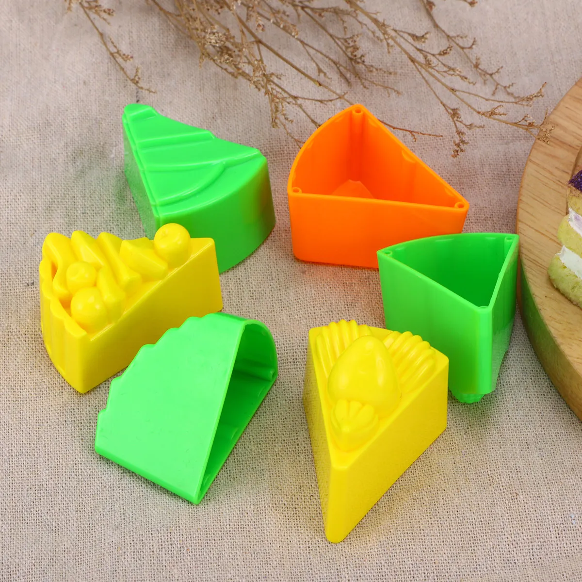 6Pcs High Quality Plastic Cake Mold Sand Tools Kids Beach Play Sets Promote Creativity Imagination Color Cognition Socialization
6Pcs High Quality Plastic Cake Mold Sand Tools Kids Beach Play Sets Promote Creativity Imagination Color Cognition Socialization
