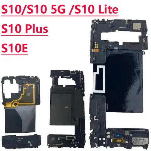 NFC Antenna Wireless Charging For Samsung S10 Plus lite 5G S10E G973 G975 G970 G770 G977 Back NFC Loud Speaker Full Set