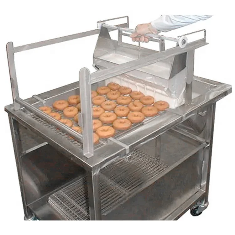 Manual Operation High Productivity Lightweight Bakery Chocolate Glazing Doughnut Icing
Manual Operation High Productivity Lightweight Bakery Chocolate Glazing Doughnut Icing
