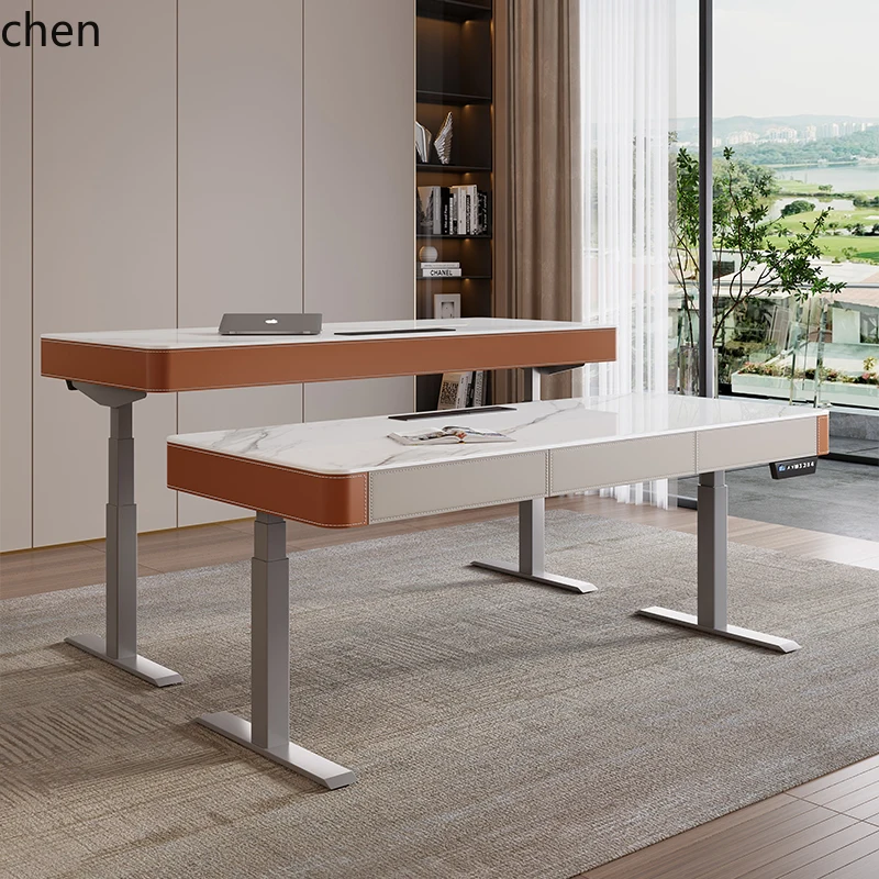 PYH Modern Simple Light Luxury Modern Home Computer Standing Office Mobile Learning Dual Motor Gaming Desk
PYH Modern Simple Light Luxury Modern Home Computer Standing Office Mobile Learning Dual Motor Gaming Desk
