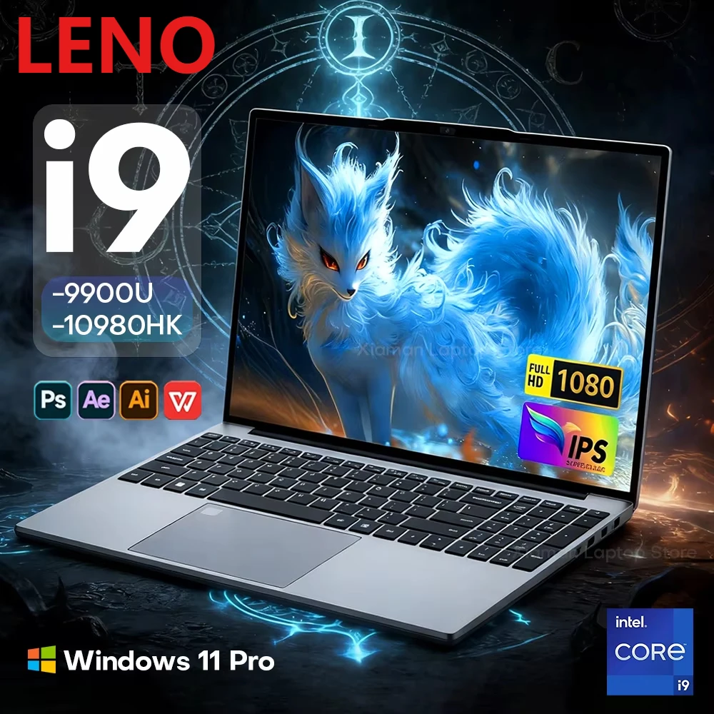 LENO 15.6" Ultra Slim Gaming Laptop Intel Core i9 9900 32GB RAM 1TB/2TB SSD 1920*1080HD Windows 11 Office PC Global version
LENO 15.6" Ultra Slim Gaming Laptop Intel Core i9 9900 32GB RAM 1TB/2TB SSD 1920*1080HD Windows 11 Office PC Global version