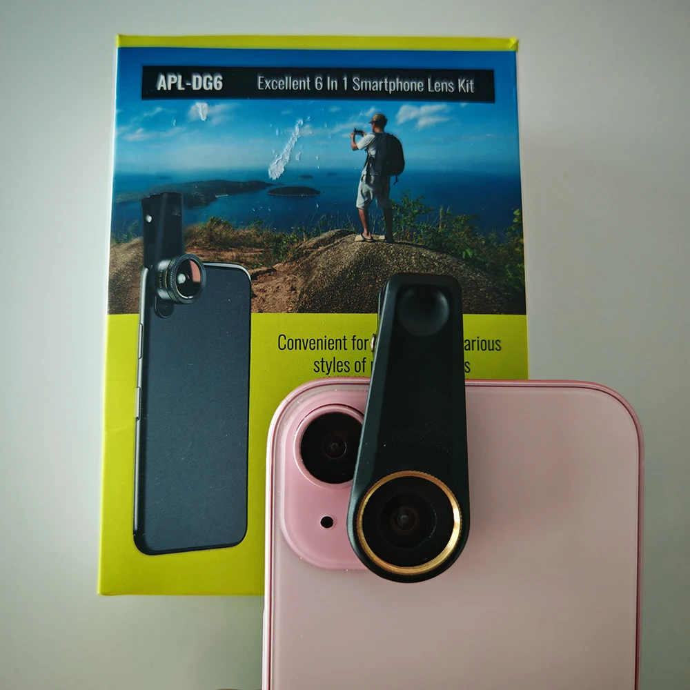 Комплект объектива для телефона APEXEL 6-в-1, HD-объектив для камеры мобильного телефона, аксессуары для фотосъемки мобильного телефона для iPhone и других смартфонов
Комплект объектива для телефона APEXEL 6-в-1, HD-объектив для камеры мобильного телефона, аксессуары для фотосъемки мобильного телефона для iPhone и других смартфонов
